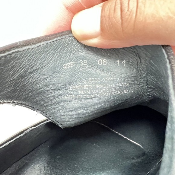 Dansko Women's Black Cut-out Ankle Leather Bonita Boots Sz. 7.5 - Picture 9 of 9